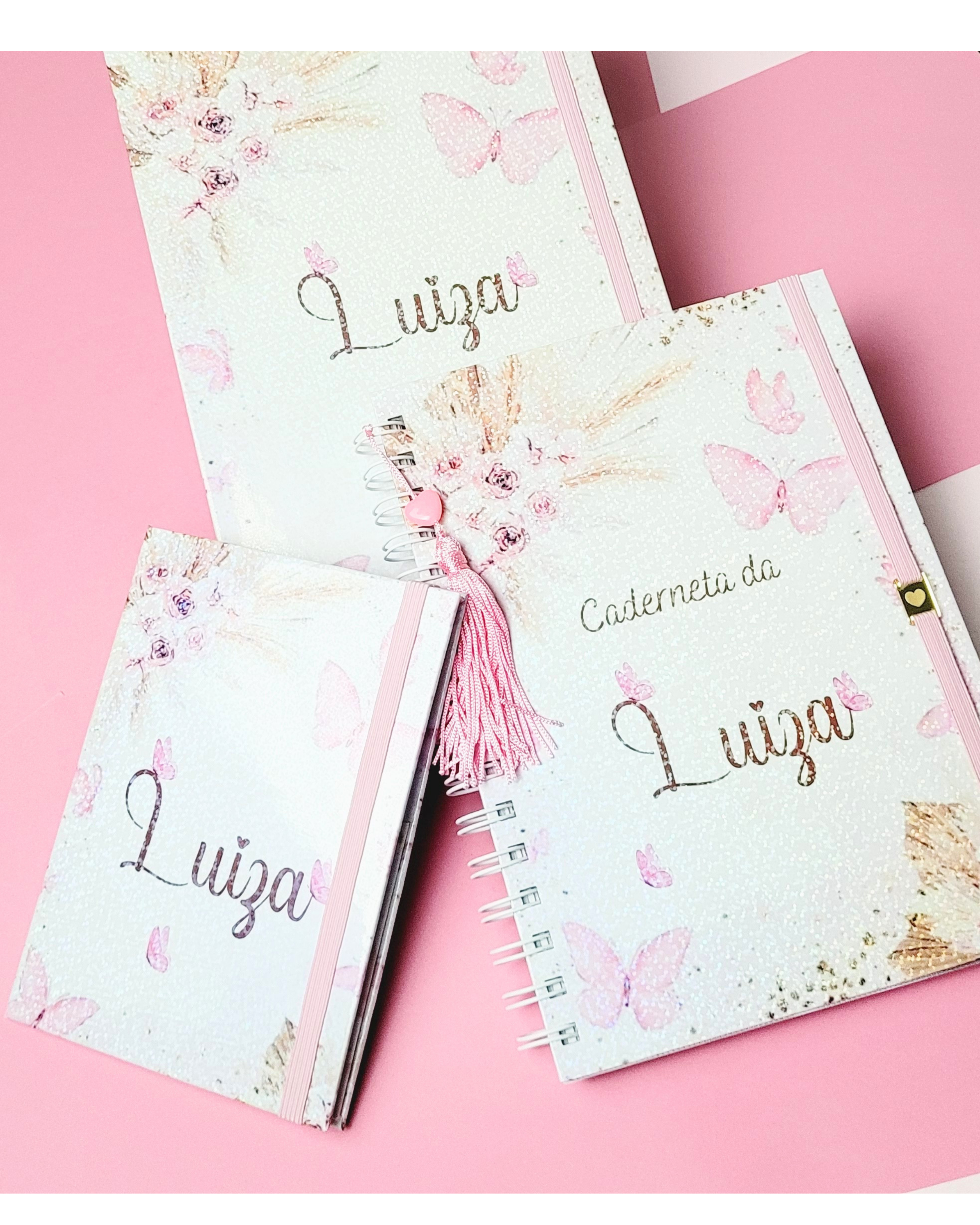 Kit borboletas holográfico
